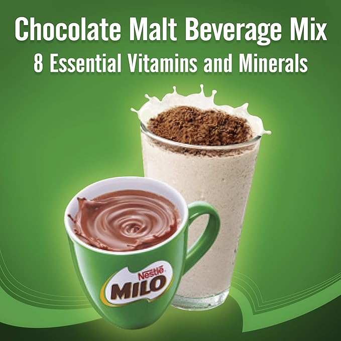 Milo Chocolate Malt Beverage Mix 3.3 Pound Can
