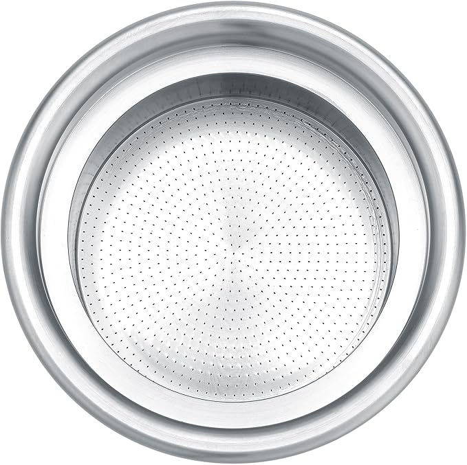 Normcore 58mm to 49mm Step-Down Portafilter Basket Kit, CNC-machined From a Solid Block of 304 Stainless Steel, 0.28mm Holes, Includes Dosing Funnel, 49mm Puck Screen, 200 Papers Filter