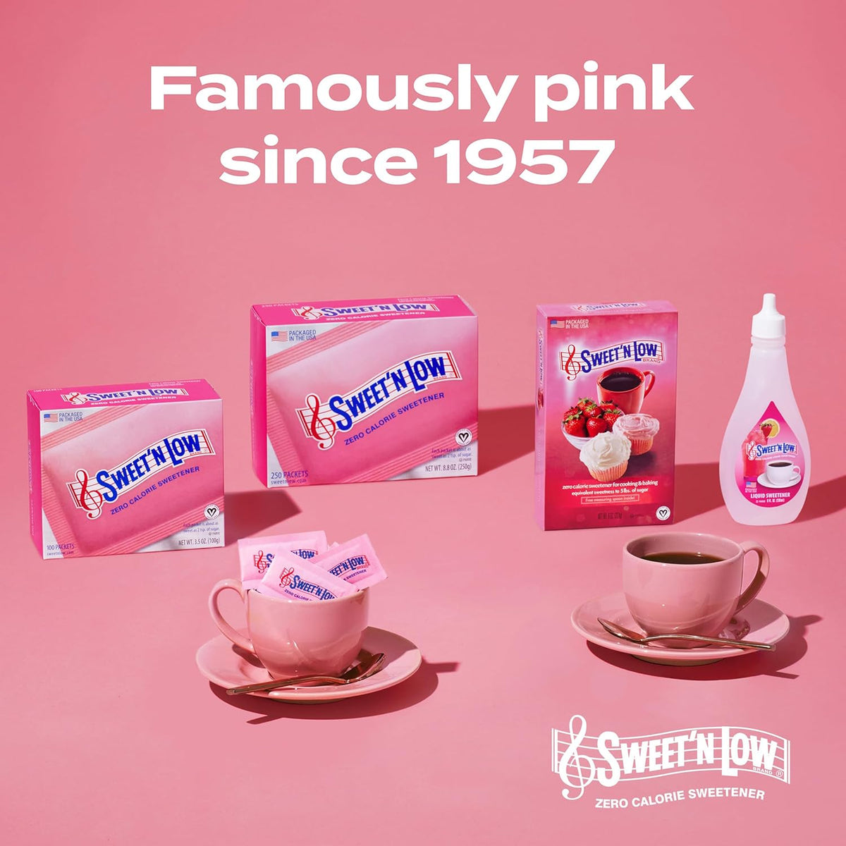 Sweet'N Low, 400-count Box of Portion Control Sweetener Packets, Convenient for Office or Home Use
