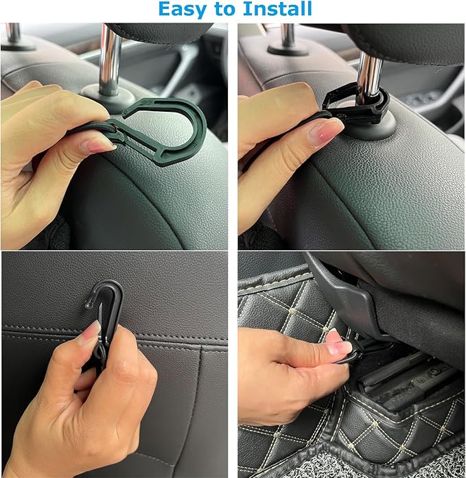 2 Pack Car Mesh Organizer, Dog Car Net Barrier Pet Barrier Stretchable Storage Handbag Holder Between Seats Universal for Cars SUVs, Car Divider for Driving Safely with Children and Pets