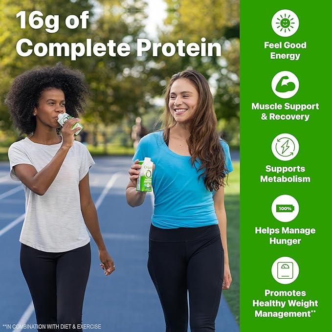 Orgain Organic Nutritional Protein Shake, 16g Grass Fed Whey Protein, Meal Replacement, 20 Vitamins & Minerals, Fruits & Vegetables, Variety Pack, Chocolate, Vanilla, Strawberry, 11 Fl Oz (12 Pack)