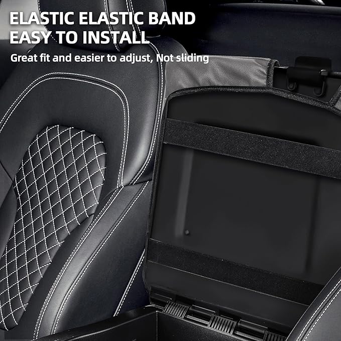 Center Console Cover Fit for 2011-2016 Ford F250 F350 F450 Super Duty 2011-2014 F150 with Jump Seat, Armrest Cover Center Console Cushion, Customized Accessories Gray (Only Jump Seat)