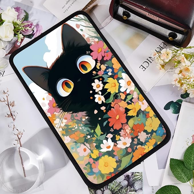CREATCABIN Cat Car Armrest Cover Car Center Console Cover Auto Armrest Storage Box Mat Soft Car Seat Box Cover Pad Comfortable Auto Accessories Interior for SUV Sedan Truck 12.6×7.5in