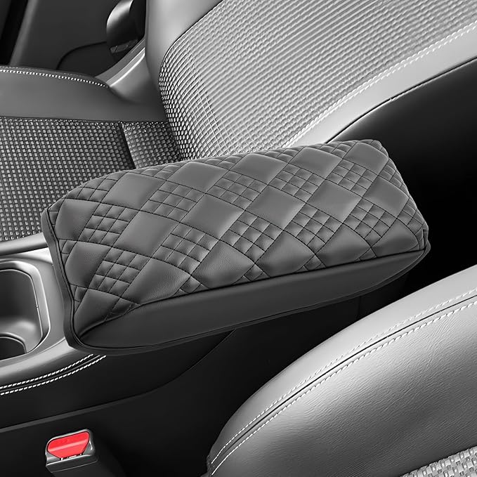 SKTU for 2025 2026 Nissan Kicks Center Console Cover for 2025 2026 Nissan Kicks (S/SV/SR) Armrest Cover Nissan Kicks 2025 2026 Accessories [Thicken] 2025 2026 Kicks Soft Console Cushion-Durable