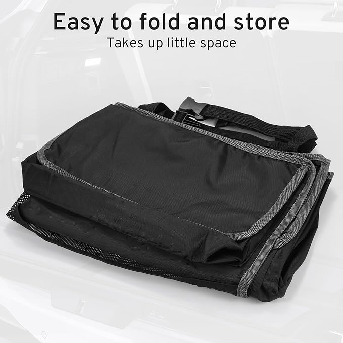 XHRING Car Trunk Organizer Storage Backseat Hanging Organizer Bag for Chevy/Chevrolet Equinox Traverse Trax Tahoe Trailblazer Blazer Suburban LS LT LTZ Premier SUV Accessories 2000-2025 2026