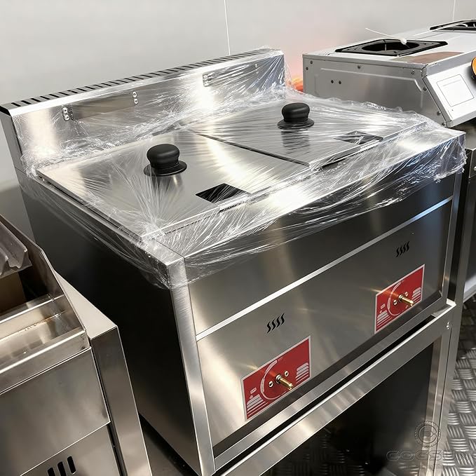 Food Truck Trailer & Hot Dog Cart - Commercial Mobile Kitchen for Coffee Business & Ice Cream Cart for Business Setup