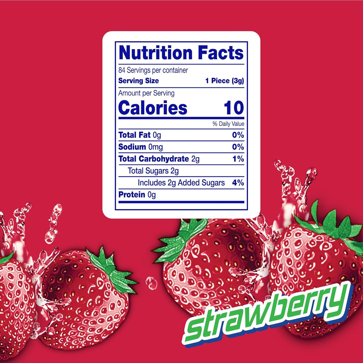 Mentos Strawberry Chewy Mint Candy Roll, 14 Pieces Per Roll, 6 Count Party Pack