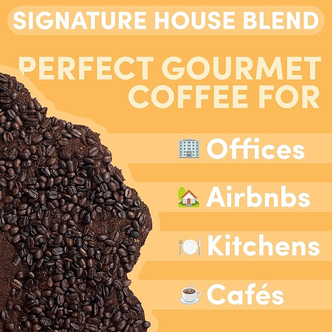 Ground Coffee Breakfast Blend | Medium Roast Coffee | Smooth Low Acid, Mold-Free | Specialty Grade Gourmet Coffee | 12 oz