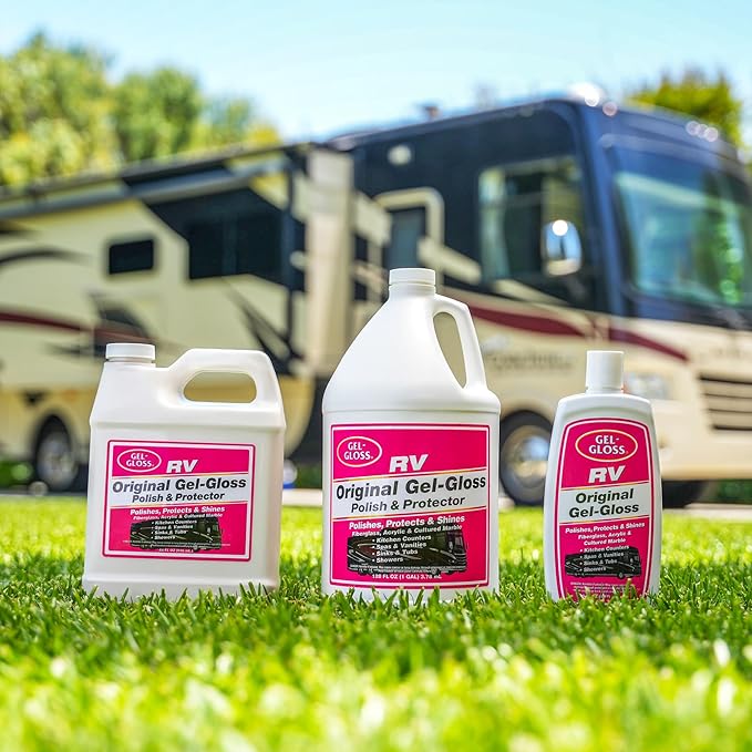 Kitchen & Bath Polish w/Carnauba Cleaner Wax Formulation for a Protective Coating - Removes Water Spots, Light Scratches & Stains While Restoring Color & Shine,16 oz.