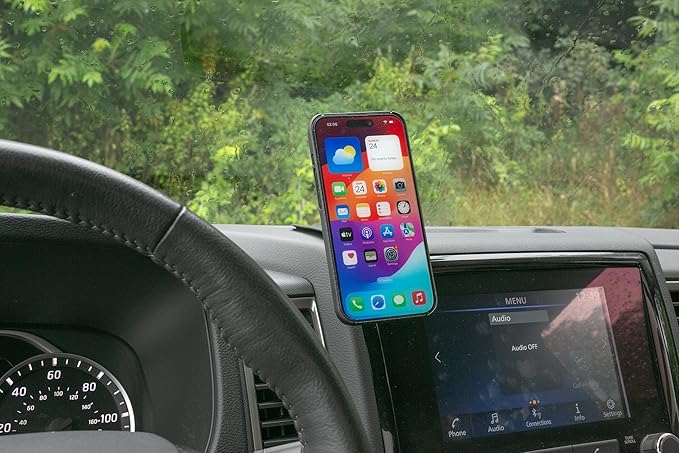 Course Motorsports Direct Fit Phone Mount - Nissan Frontier 2022-2024 - Left - Magnetic - Compatible with MagSafe