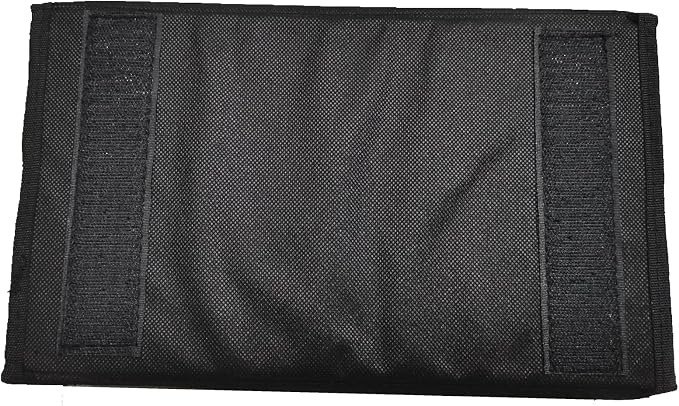 Sofa Armrest Organizer with Cup Holder No-Slip Couch Sofa Armrest Organiser Couch Remote Caddy Control Holder with 1 Large Pockets and 3 Small Pockets for TV Remotes Cellphone Magazines Drinks (Black)