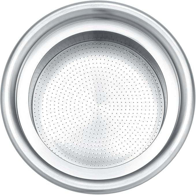Normcore 58mm to 49mm Step-Down Portafilter Basket Kit, CNC-machined From a Solid Block of 304 Stainless Steel, 0.18mm Holes, Includes Dosing Funnel, 49mm Puck Screen, 200 Papers Filter