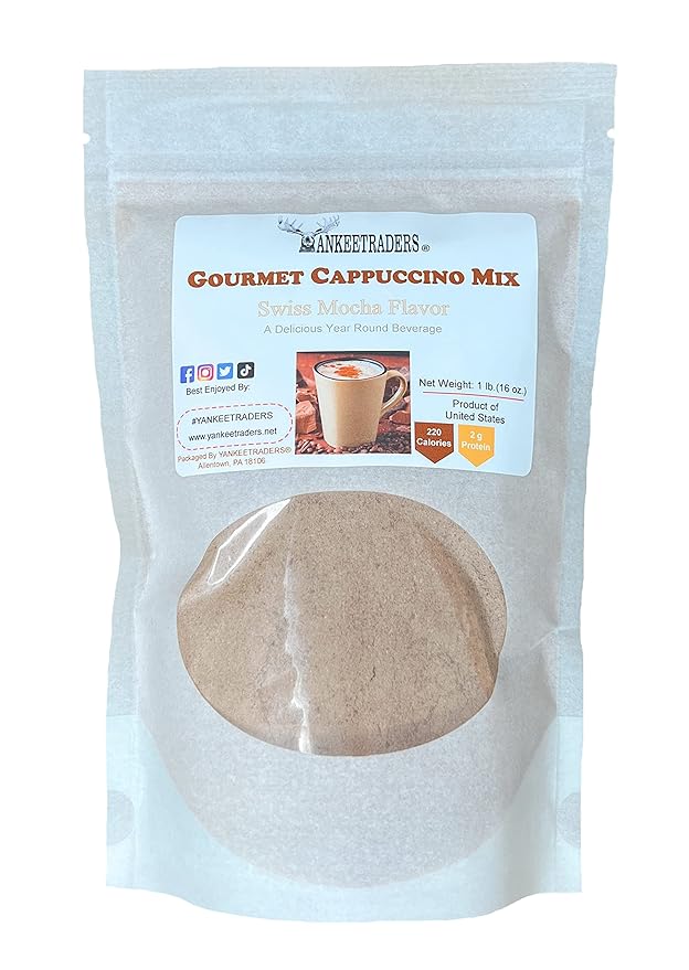 YANKEETRADERS SWISS MOCHA CAPPUCCINO MIX