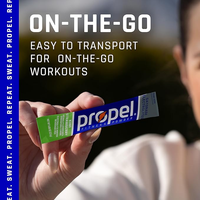 Propel Powder Packets, Kiwi Strawberry (Pack of 120)