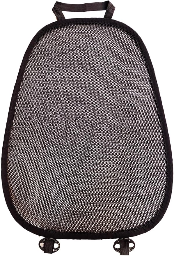 Summer Cool 3D Air Mesh Breathable Vented Car Seat Cushion Pad,Universal Auto Back Cooling Ventilated Seat Cover for Car SUV Truck Van Pickup for Driving Seat(Black, 1 Pack Back Cushion)