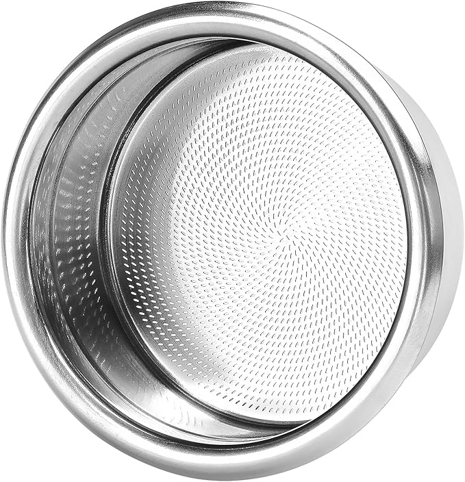 Normcore 58mm Precision High Extraction Filter Basket, 22g Portafilter Basket Coffee Filter, Comes with a 58.5mm Puck Screen, Espresso Paper Filters, 22 Gram