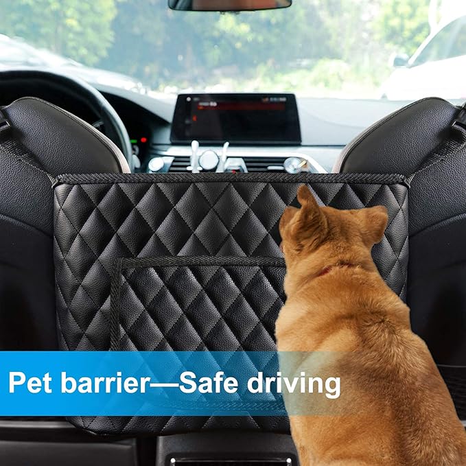 Car Handbag Holder, Seat Back Organizer, Barrier of Backseat Pet Kids, Purse Storage & Pocket, Car Accessories, Mesh Handbag Holder