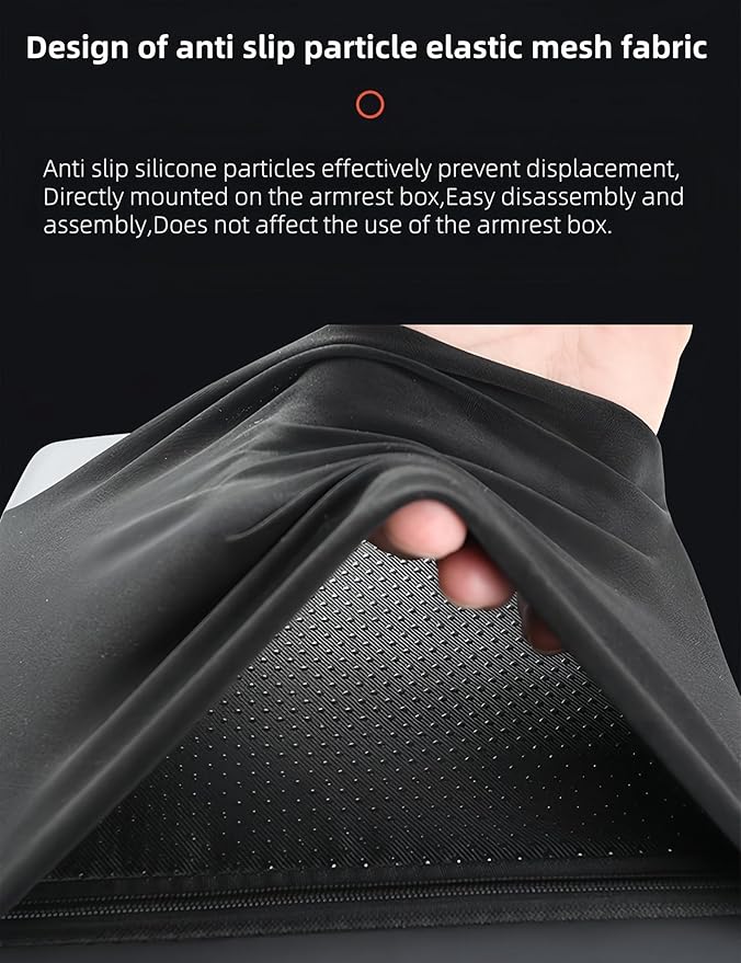 Car Leather Waterproof Center Console Seat Arm Rest Cover Auto Memory Foam Cotton Height Armrest Box Pad, 6 Colors, 2 Sizes (Black, 12.6"x6.3"x2")