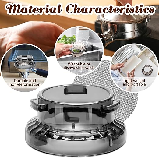 54 mm Dosing Funnel for Breville Barista Portafilters, Pletpet Dosing Funnel with 53.5mm Puck Screen Kit for Breville Espresso Accessories to Reduces The Mess
