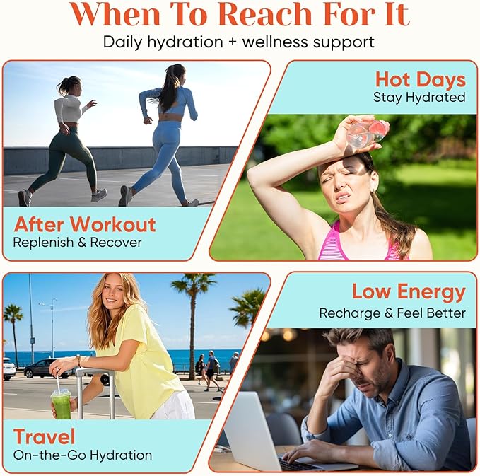Venture Pal 2-in-1 Hydration + Immune Electrolytes Powder Packets with 7 Electrolytes & 6 Vitamins, Elderberry, Turmeric, Echinacea | Liquid Daily IV Drink Mix | Sugar Free | Keto Friendly, 16 Sticks