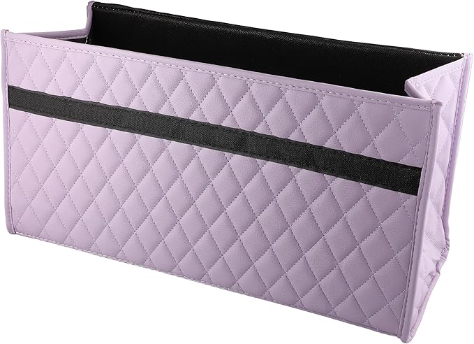 Trunk Organizer for Car,Foldable Car Organizer Back Seat,Tool Storage Organizer for Suv,Car Trunk Organizer and Storage for Sedan (Purple, 20 inch *9.5 inch)