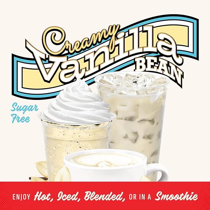 Gosh That’s Good! Sugar-Free Creamy Vanilla Bean Flavor – 2 lb –Low-Calorie, Lactose-Free