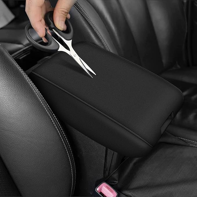 AOMSAZTO Console Covers for 2016-2023 Toyota Tacoma Armrest Covers for Toyota Tacoma Fabric Cloth