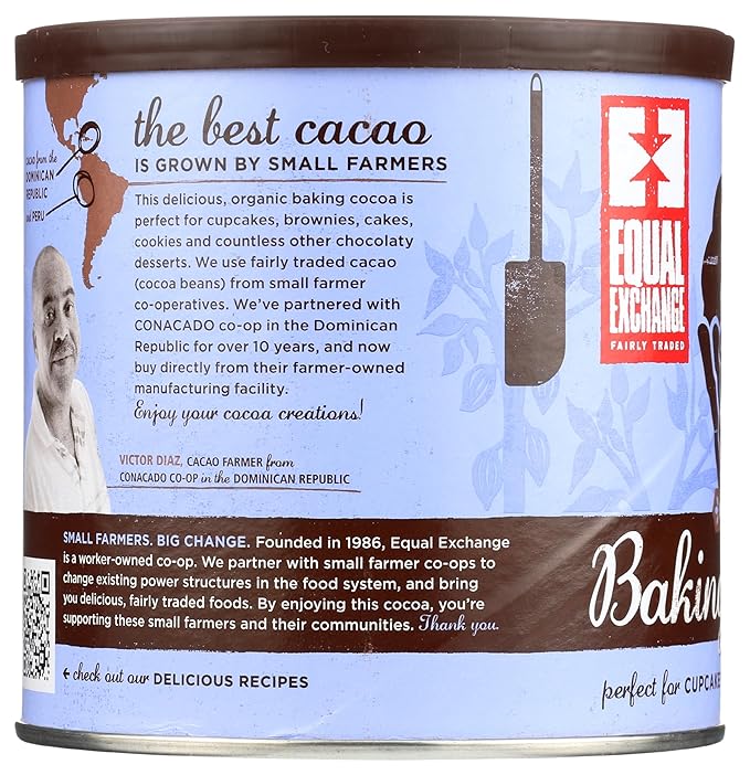 Equal Exchange , Can Baking Cocoa 8 Ounce