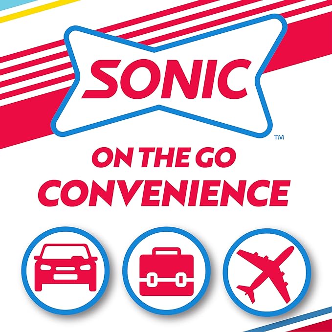 Sonic Singles To Go Powdered Drink Mix, Cherry Limeade, (144 Sticks Total),6 Sticks Per Box (Pack of 24)
