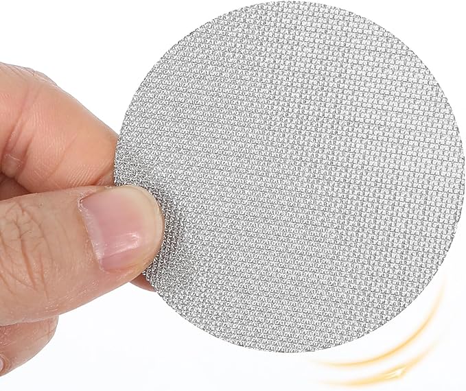 2Pcs 58mm Espresso Puck Screen, Stainless Steel 1mm Thickness Reusable Coffee Filter Mesh Plate for Espresso Portafilter Filter Basket