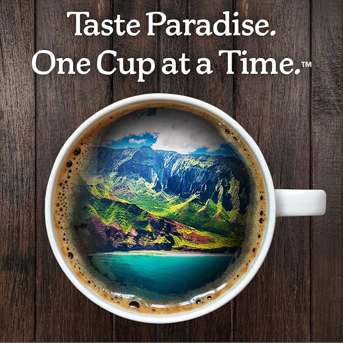 Kauai Coffee Coconut Caramel Crunch Medium Roast | Ground Coffee | 10 oz Package | Pack of 4