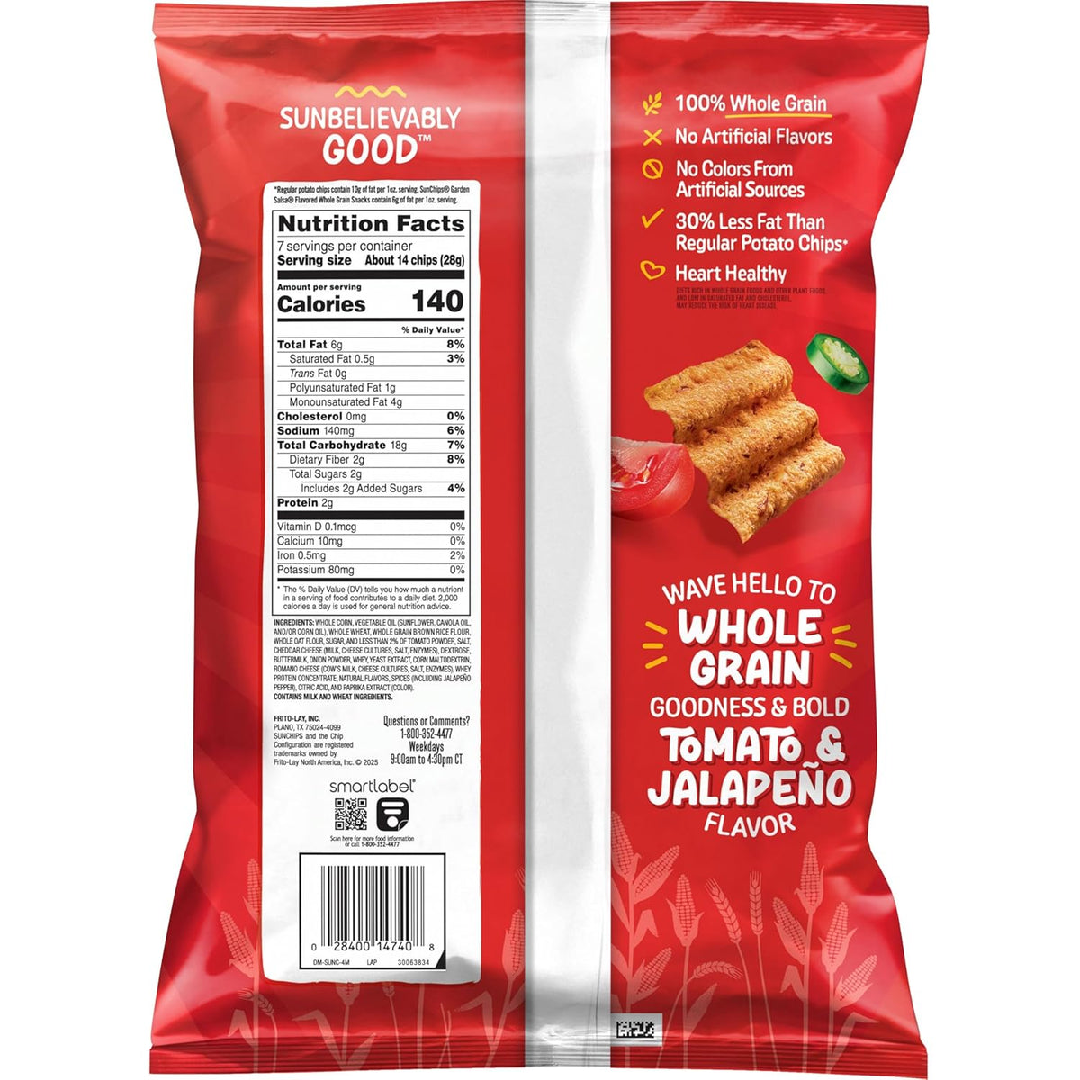 SunChips Garden Salsa, 7 Oz