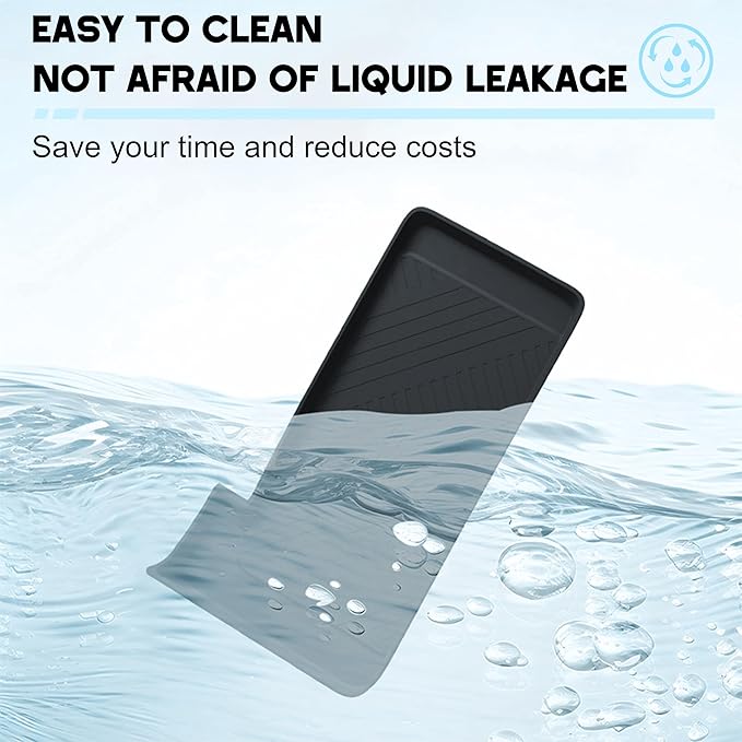 Wireless Charging Mat for 2025 2026 Toyota Camry Accessories Black Silicone Protective Pad Anti-Slip Center Console Phone Charger Pad Liners Anti-Scratch Heat Insulation Interior Decoration