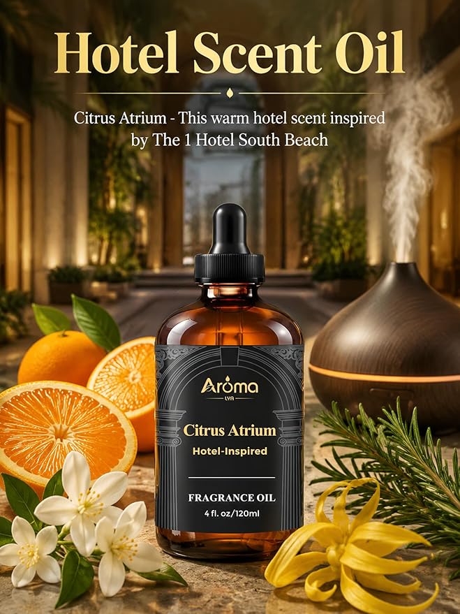 Citrus Atrium - Hotel Collection Diffuser Oil | Hotel-Inspired Miami Citrus Scent