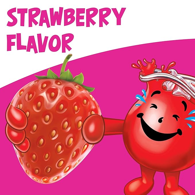 Kool-Aid .14 oz Soft Drink-Powdered Unsweetened Strawberry 192 Case