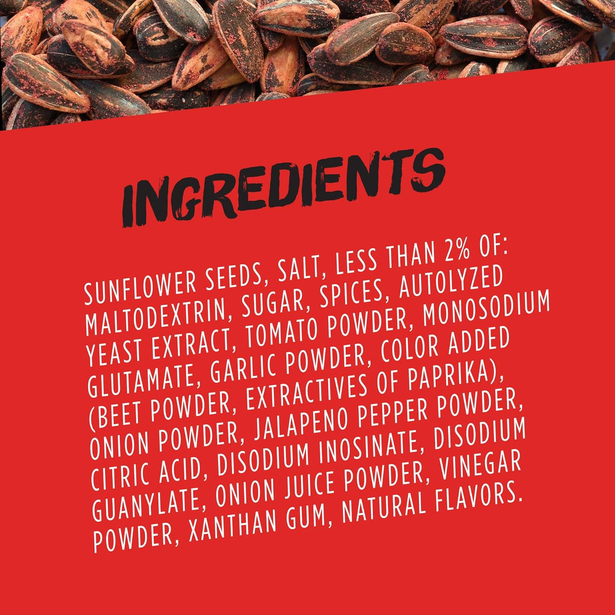 BIGS Sunflower Seeds, Fire Flavor, 5.35 oz.