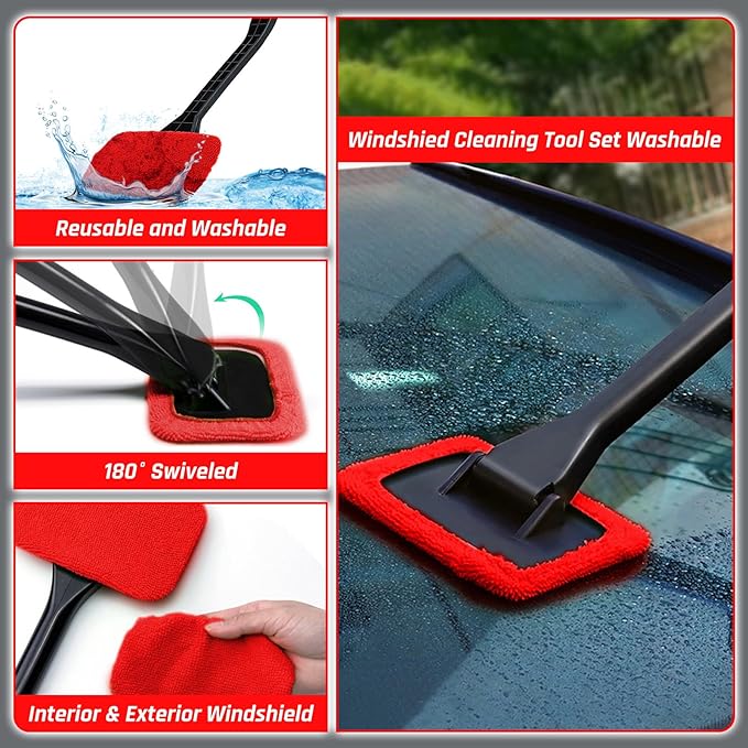 37PCS Car Detailing Kit Interior Cleaner, Auto Detailing Kit, Car Vacuum Car Interior Detailing Kit, Car Wash Kit with Bucket Detailing Brush Set Car Accessories for Motorcycle, Cars, Bikes, Wheels