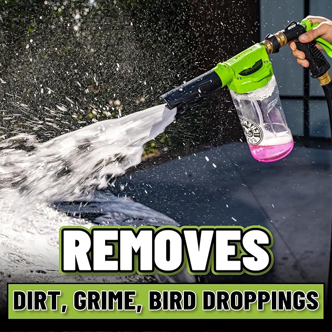 Chemical Guys TORQ Foam Blaster 6 - Foam Cannon Garden Hose Attachment,Easy to Use,Sprays Thick Suds for Safe Washing Trucks,SUVs,Motorcycles,RVs,and Other Vehicles,(Pack of 6)