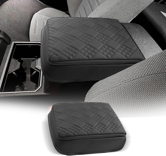 CDEFG for 2025 2026 Toyota 4Runner Center Console Cover Armrest Box Cover for 4Runner (SR5, TRD Sport, Off-Road, Premium, Limited, Platinum, Trailhunter) Accessories Console Arm Rest Protector