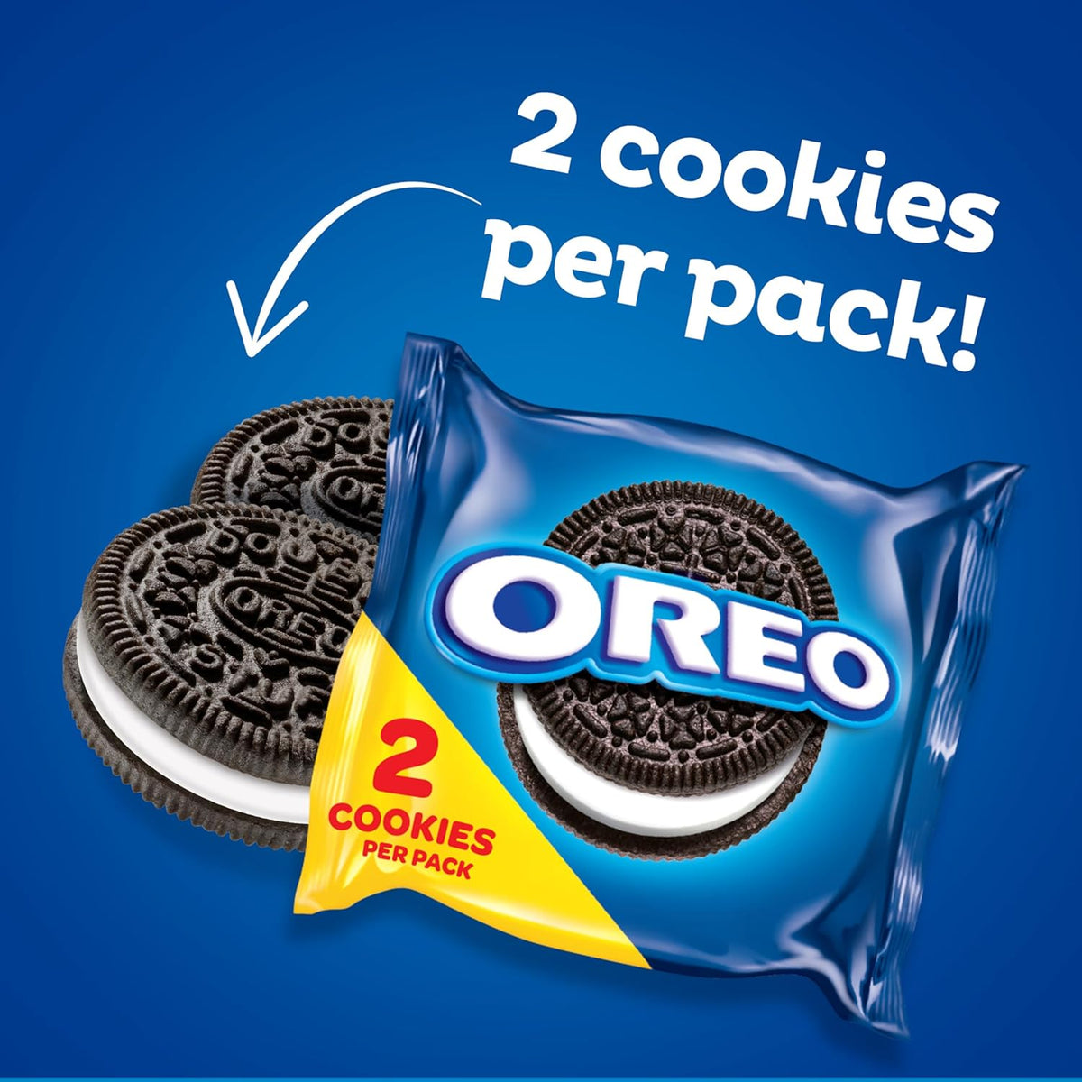 OREO Chocolate Sandwich Cookies, 60 Snack Packs (2 Cookies Per Pack)