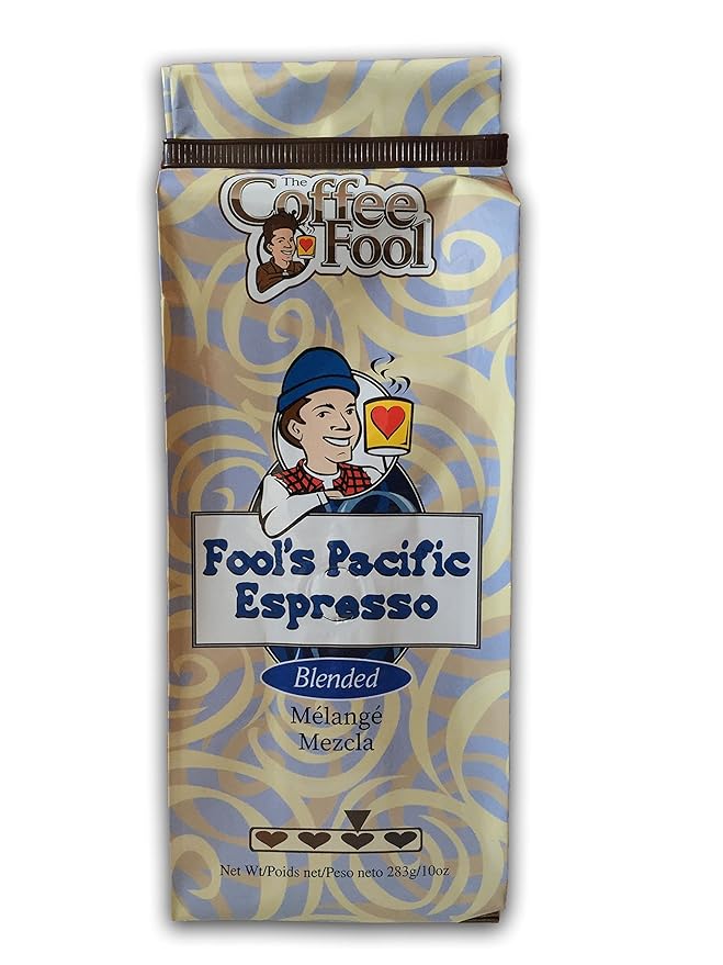 Coffee Fool's Decaf Pacific Espresso (Very Fine Grind)