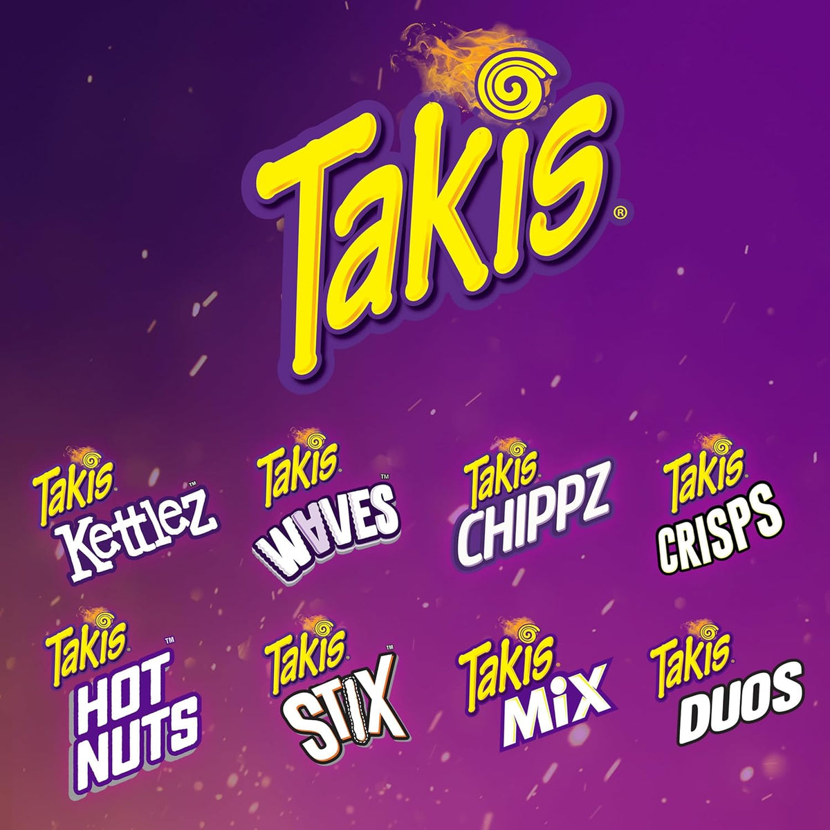 Takis Mini 25 pc / 1.23 oz Bite Size Variety Pack, Assorted Flavored Mixed Rolled Tortilla Chips – (15) Fuego, (10) Blue Heat