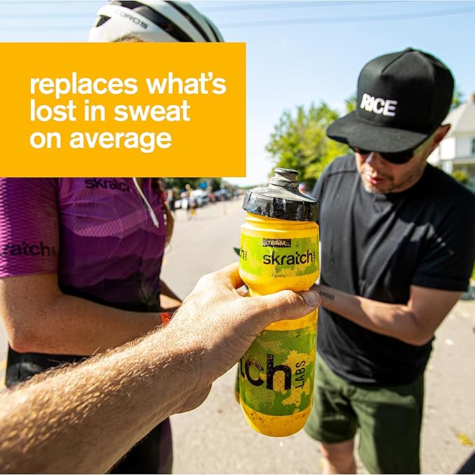 Skratch Labs Hydration Sports Drink Mix Packets – Real‑Fruit Electrolyte Powder for Fast Hydration & Endurance | Mango | 20 Pack | Vegan, Non‑GMO, Clean Ingredients