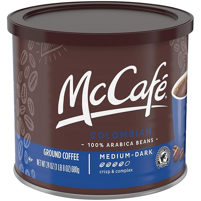 McCafe Ground Coffee Colombian, 24 Ounce (Pack of 6)