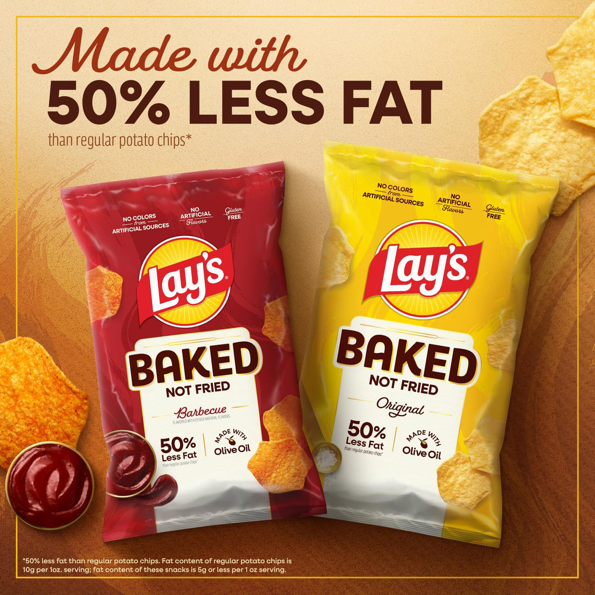 Frito-Lay Baked & Popped Mix Variety Pack, (Pack of 40)