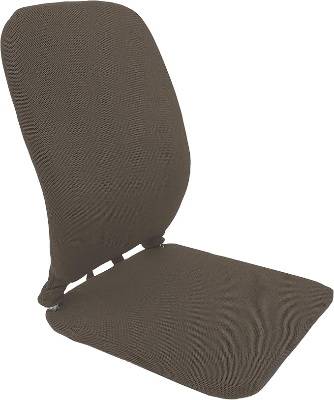 Q QUALITY BRAND COMPANY McCarty's SacroEase MSC2-KHAKI Cover Only – Replacement Cover for Sacro Low-Profile Lumbar Back Support Car Seat Cushion (Insert Not Included) – Fits 16 x 15 x 19 Inches
