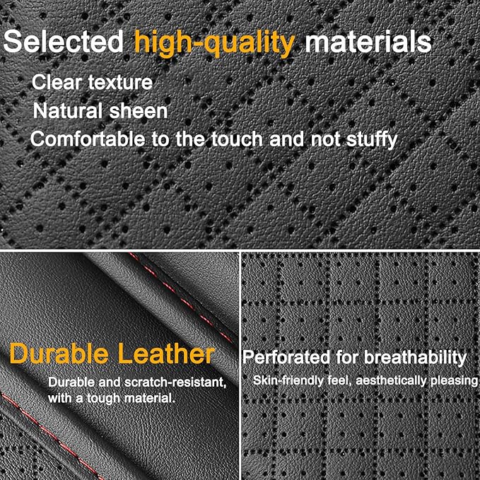 Car Armrest Cover for Mazda CX5 2012-2025, Center Console Cushion Leather Armrest Pad Protector with Storage Pockets Diamond Pattern,Grey