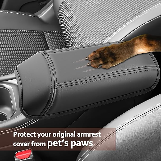 SKTU for 2025 2026 Nissan Kicks Center Console Cover for 2025 2026 Nissan Kicks (S/SV/SR) Armrest Cover Nissan Kicks 2025 2026 Accessories 2025 2026 Kicks Soft Console Cushion-Durable