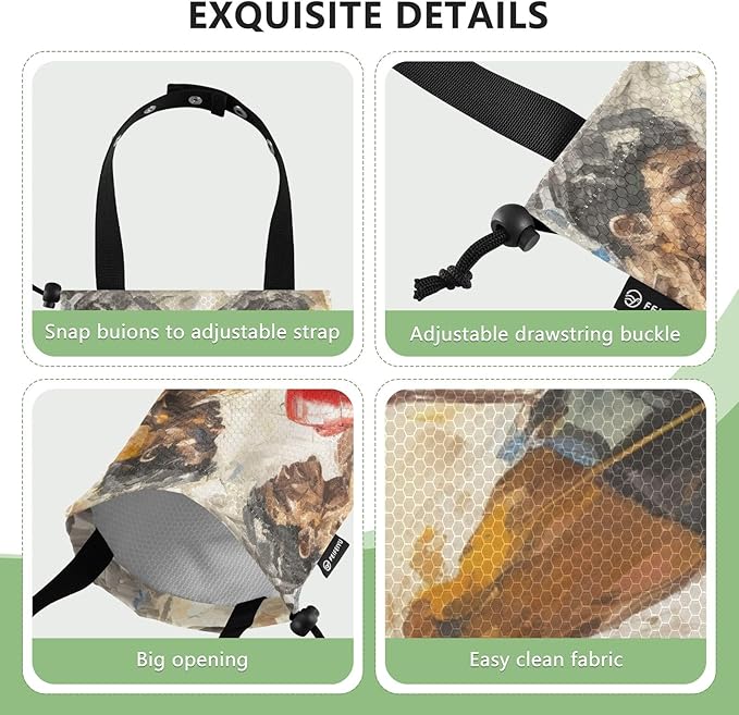 ALAZA Hanging Car Trash Bags Garbage Bag Trash Can for Back Seat Small Boxing 1 Washable Storage Bag Retractable 2 Pack
