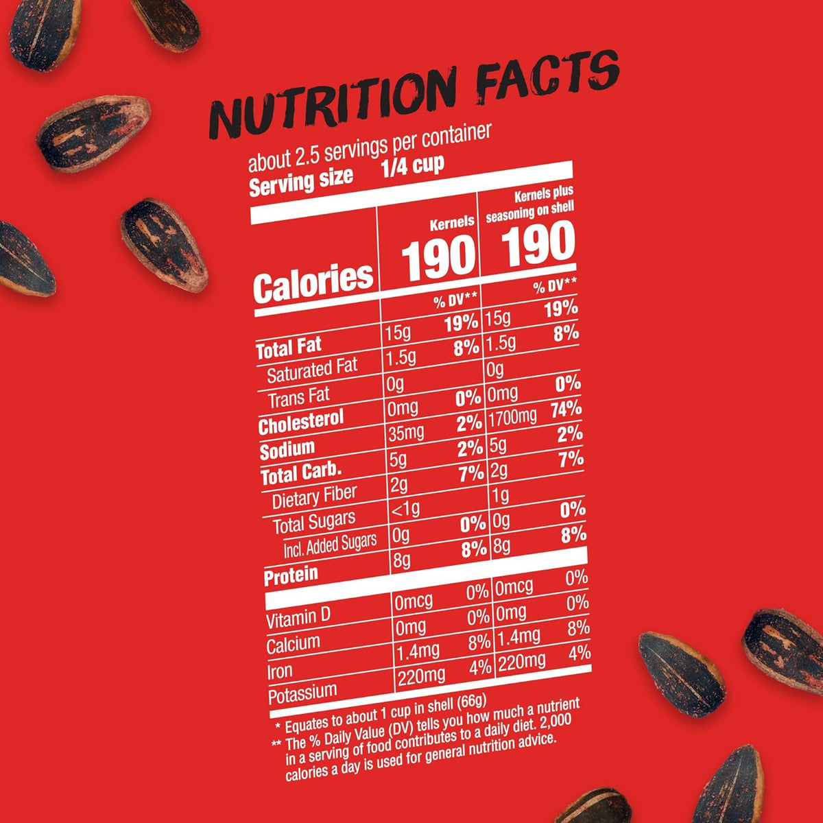 BIGS Sunflower Seeds, Fire Flavor, 5.35 oz.